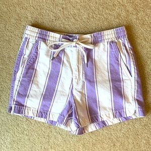 American Eagle Striped Shorts